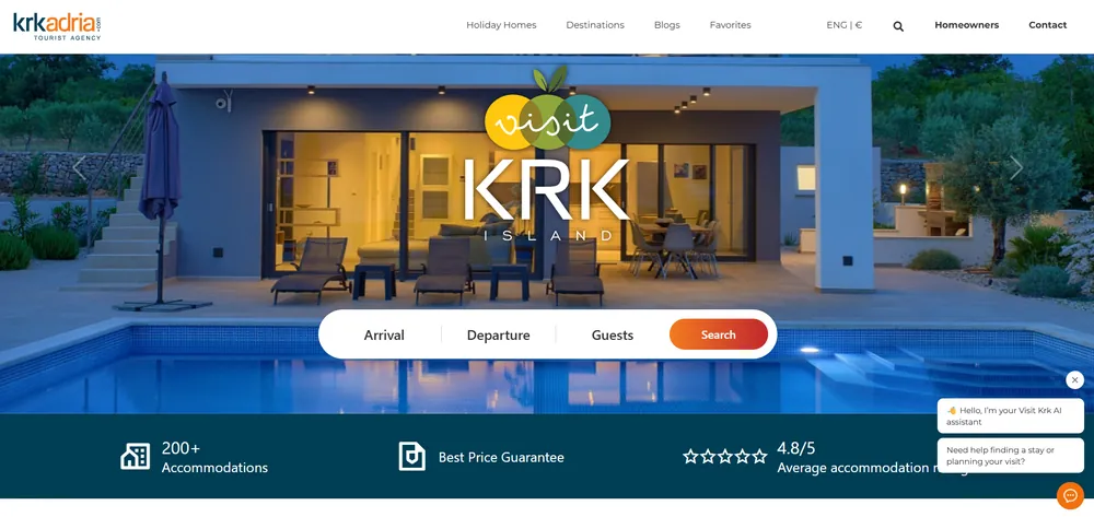 Visit Krk / Krk Adria — Projektansicht